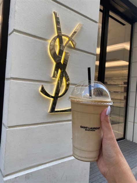 photos de ysl cafe|YVES SAINT LAURENT .